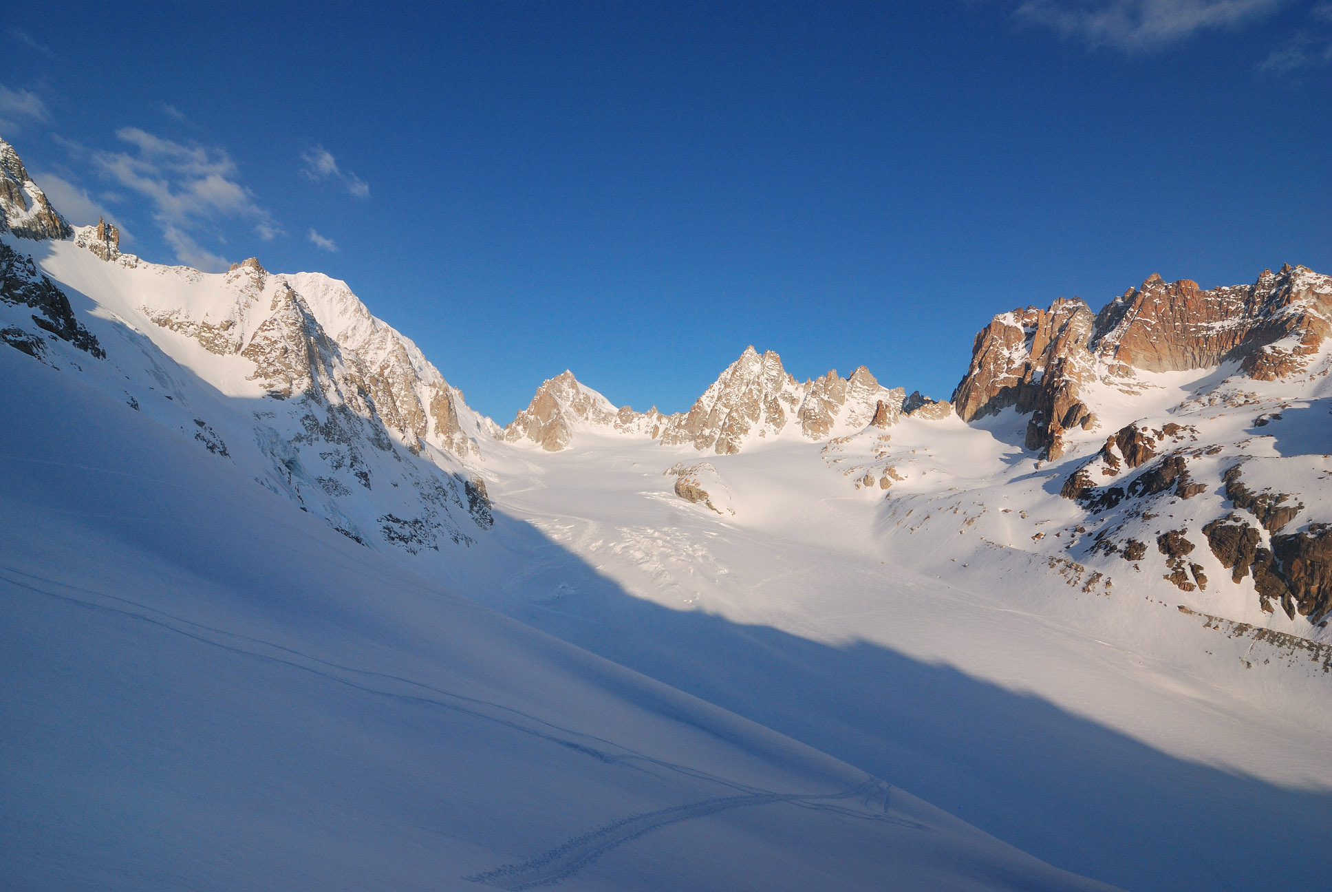 Day 2 of the haute route - Cabane de Saleina to La Fouly